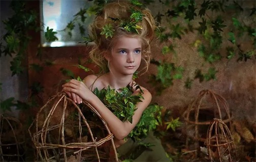 俄羅斯最美小女模 9歲氣質(zhì)童模瑪爾塔·克里洛娃