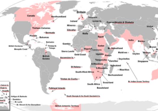 歷史十大帝國(guó)排名,大英帝國(guó)是世界歷史上面積最大的帝國(guó)
