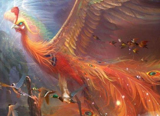 山海經(jīng)十大火屬性神獸,朱雀被尊稱為鳥中之王、鳳凰是吉祥的象征