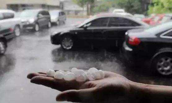 露天停車下冰雹怎么辦會把車砸壞嗎 汽車能承受多大的冰雹
